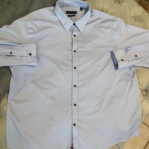 Mens 2XL Tommy Hilfiger long sleeve collared shirt